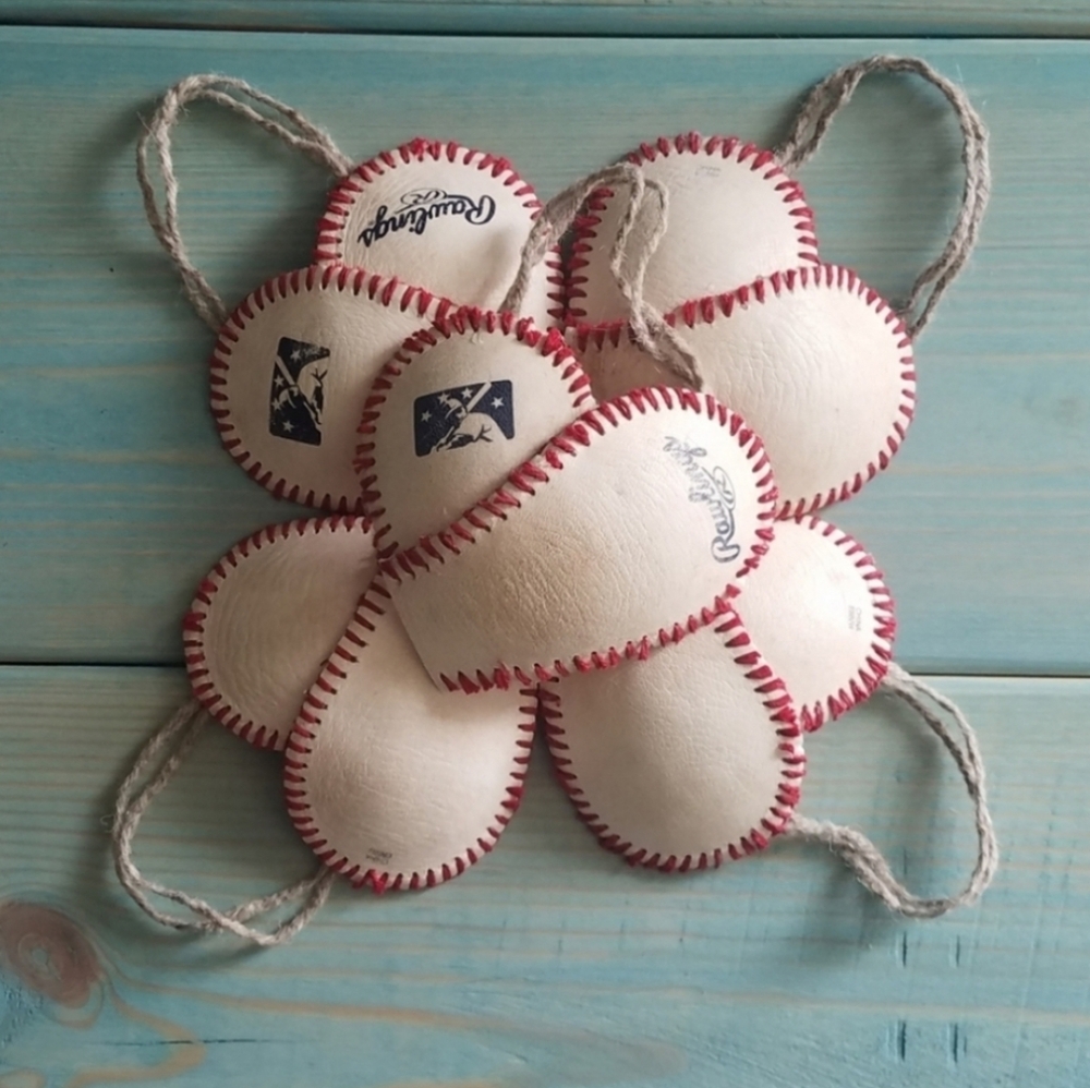 Genuine Rawlings Baseball Christmas Ornament